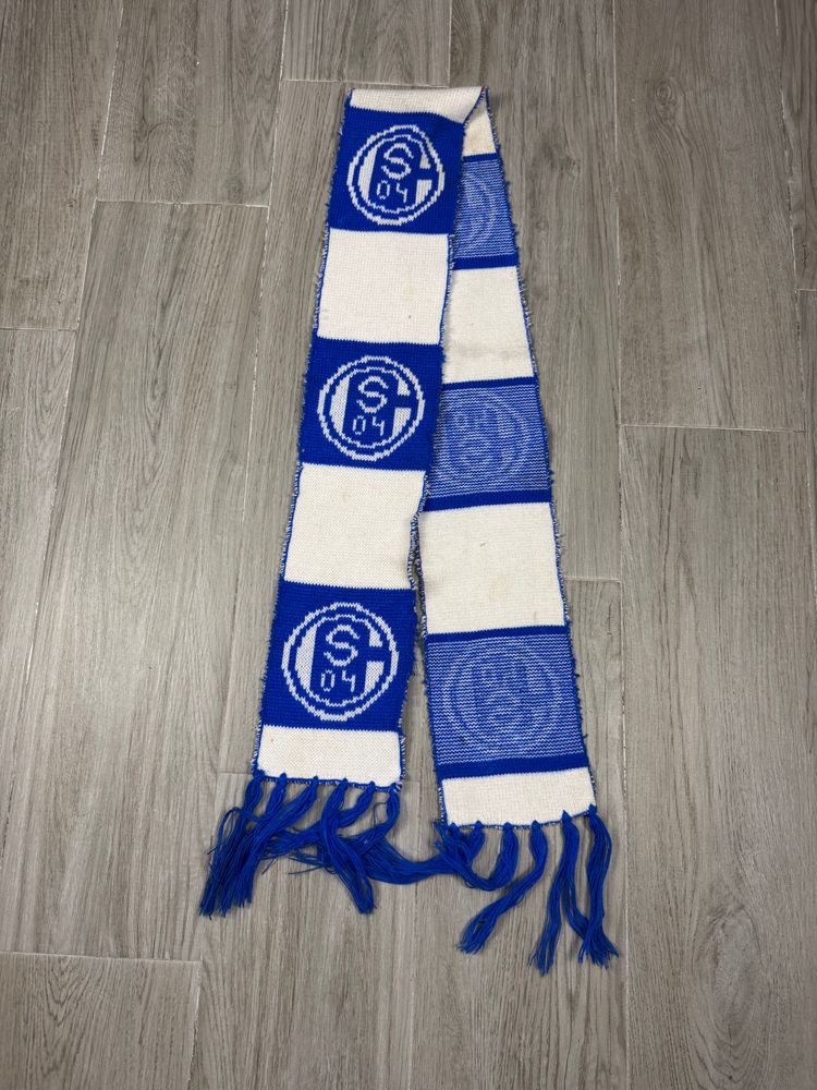 Blue And White Scarf