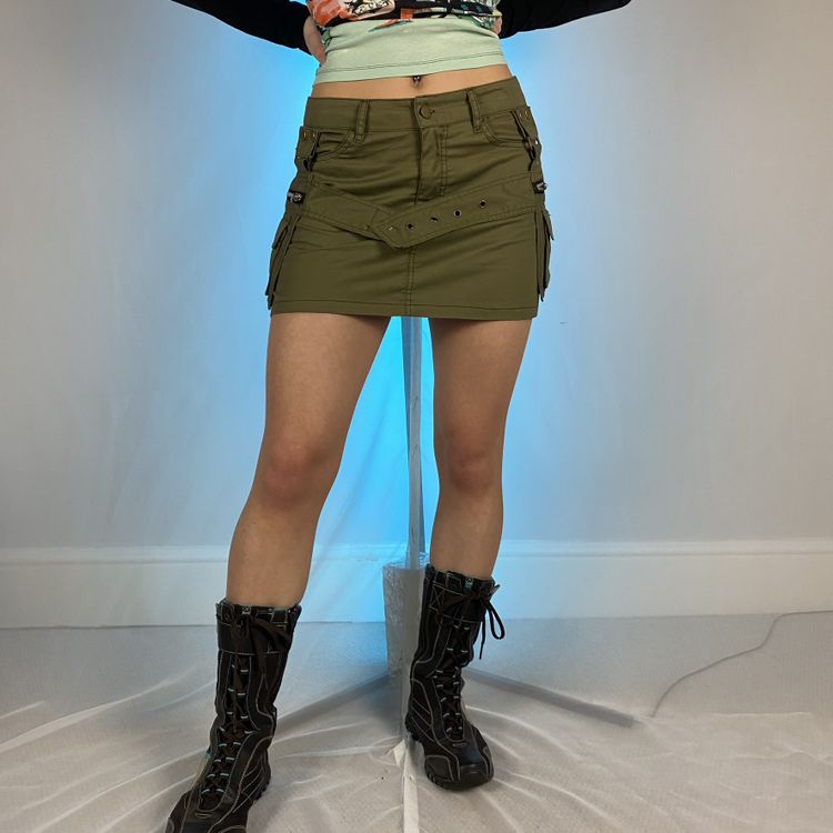 Military cargo skirt  5