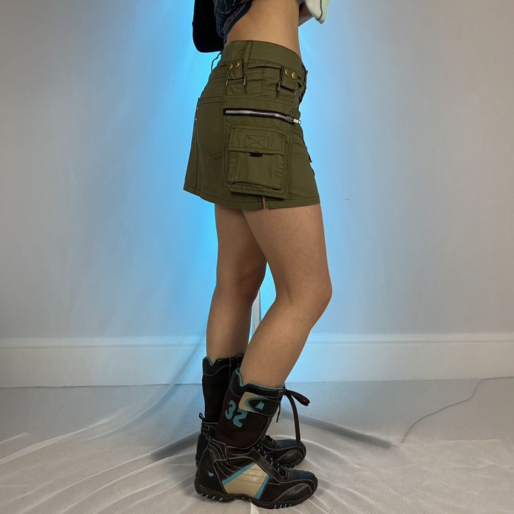 Military cargo skirt  2