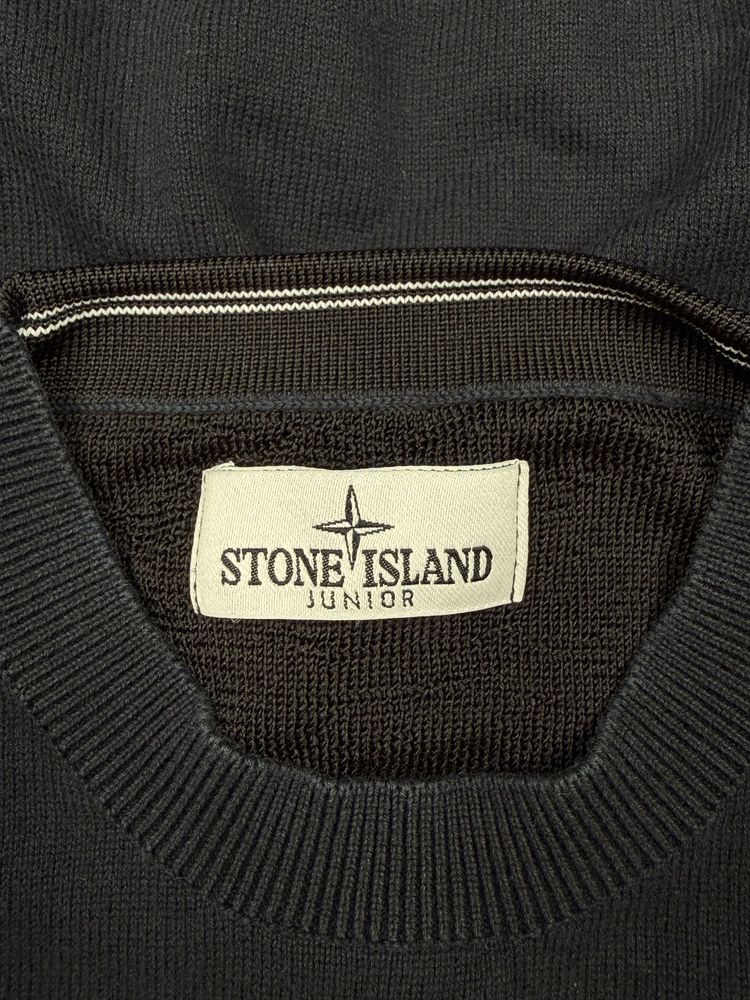 Stone Island Junior Badge Sweatshirt 6