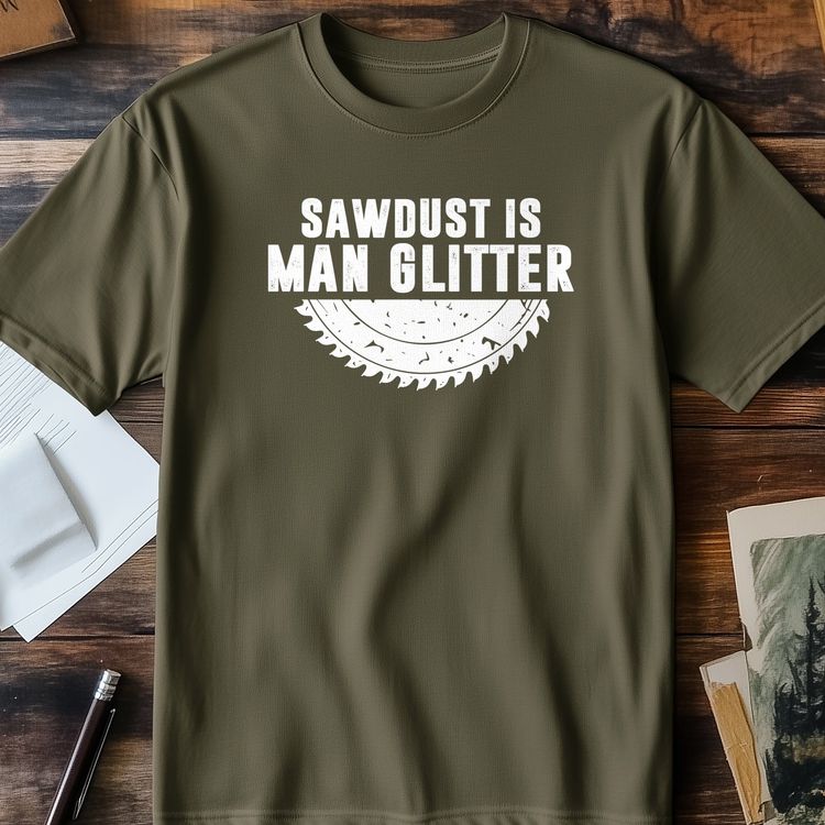 Sawdust Man Glitter 4 T-Shirt image 1