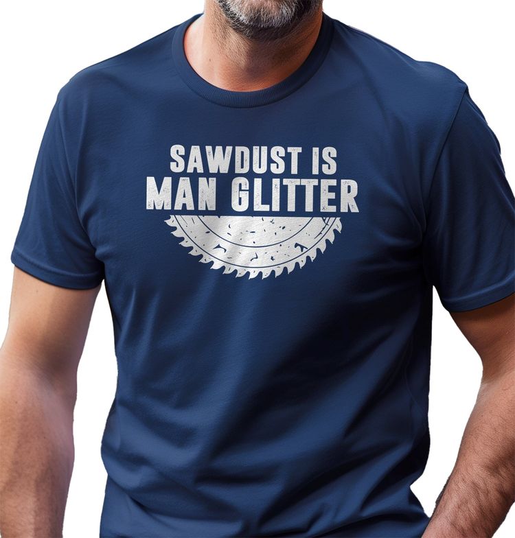 Sawdust Man Glitter 4 T-Shirt image 6