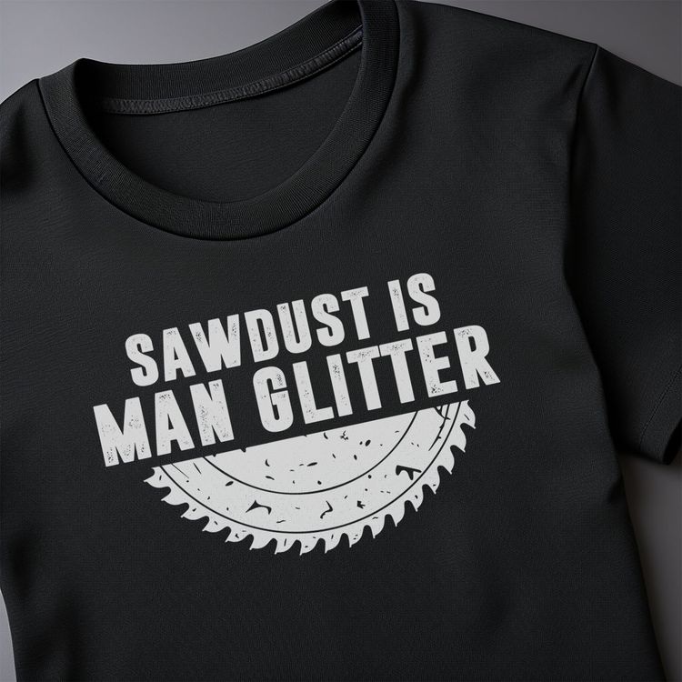 Sawdust Man Glitter 4 T-Shirt image 4