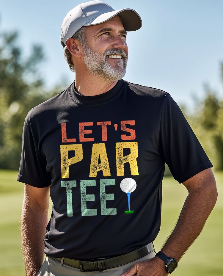 Retro Golf League Let’s Partee t-shirt image 9