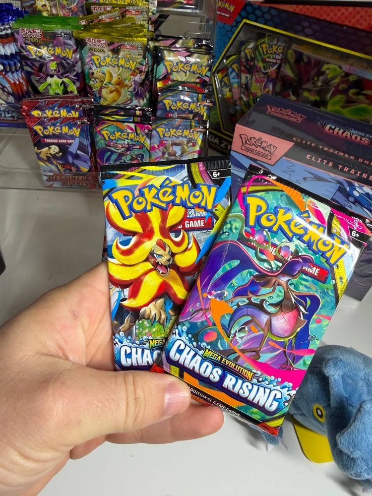 2x Chaos Rising Booster Packs 