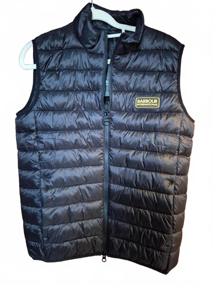 Barbour Bodywarmer/Gilet in black uk Small. Rrp £119, new with tags