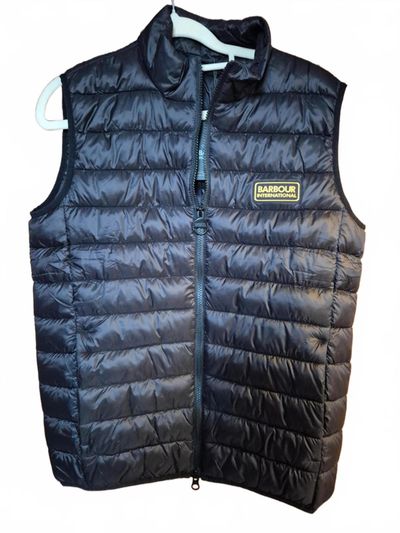 Barbour Bodywarmer/Gilet in black uk Small. Rrp £119, new with tags