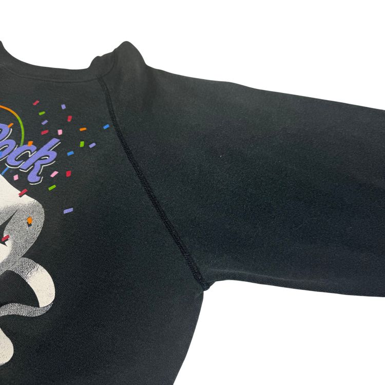 Vintage Hanes 90's Hard Rock Cafe Mardi Gras Sweatshirt Black image 5