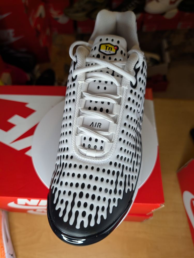 Nike Air Max Plus VII -White-Black-Smoke-Grey -8/9/9.5/10/10.5/11/11.5 image 5
