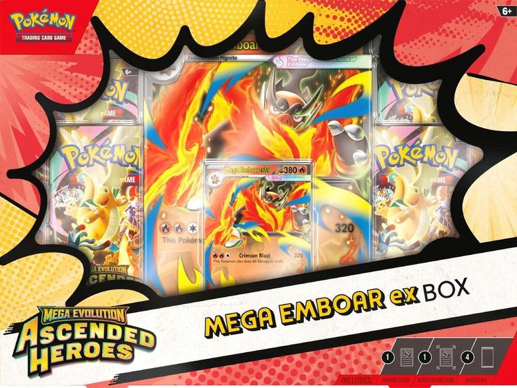 Pokemon Mega embroar ex box product image