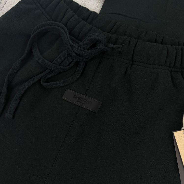 Essentials Men’s Black T-shirt & Short Set image 4