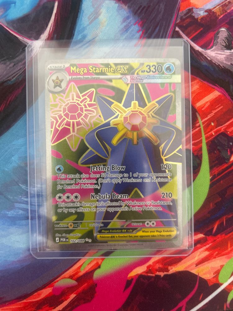 Mega Starmie Ex Pokémon Card