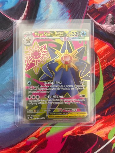 Mega Starmie Ex Pokémon Card