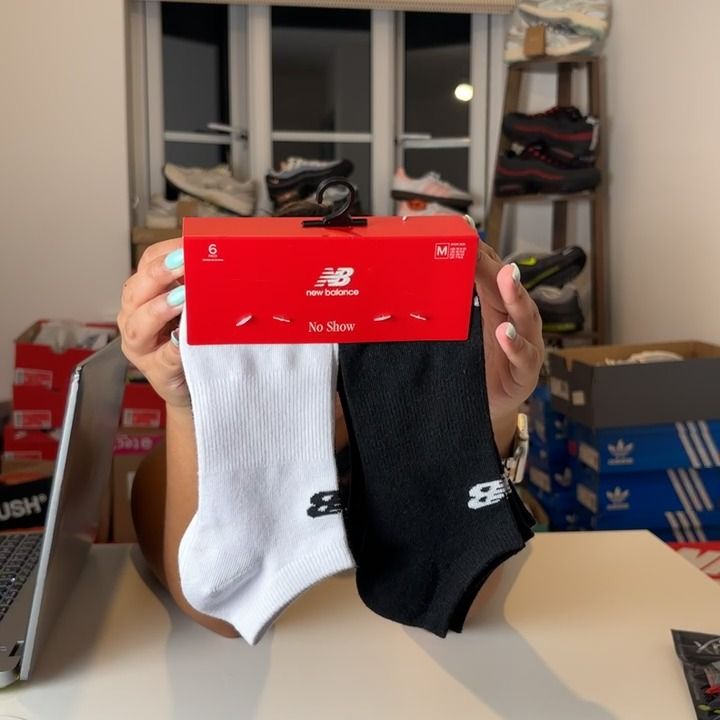 New Balance New Balance no show pack of 6 uk 7-8.5 product image