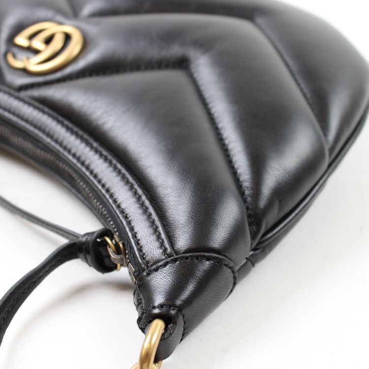 Gucci Marmont Mezzaluna Borsa A Spalla image 13