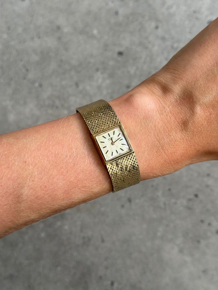 Immagine di Rotary 1970s Swiss Gold Plated Mechanical Bracelet Watch Watch 7