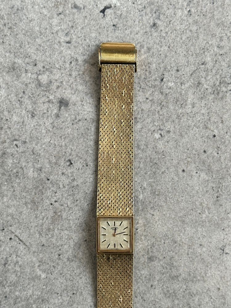 Immagine di Rotary 1970s Swiss Gold Plated Mechanical Bracelet Watch Watch 12