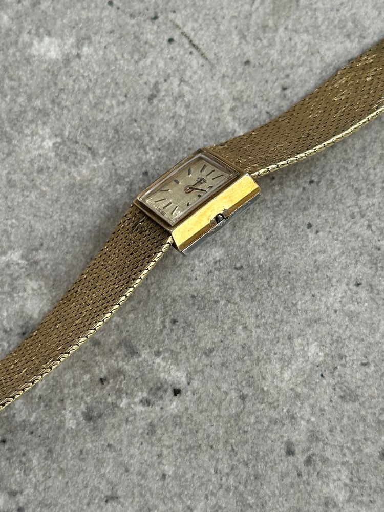 Immagine di Rotary 1970s Swiss Gold Plated Mechanical Bracelet Watch Watch 2