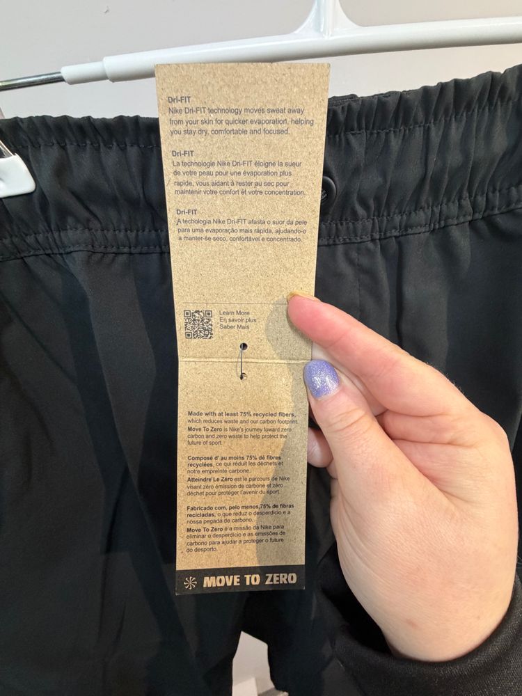 Nike Black Dri-Fit Training Shorts image 9