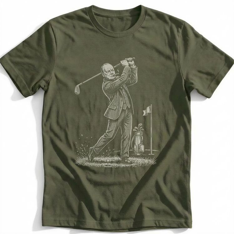 WINSTON CHURCHILL GOLF 040 T-Shirt US 5