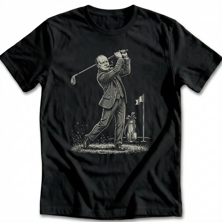 WINSTON CHURCHILL GOLF 040 T-Shirt US 3