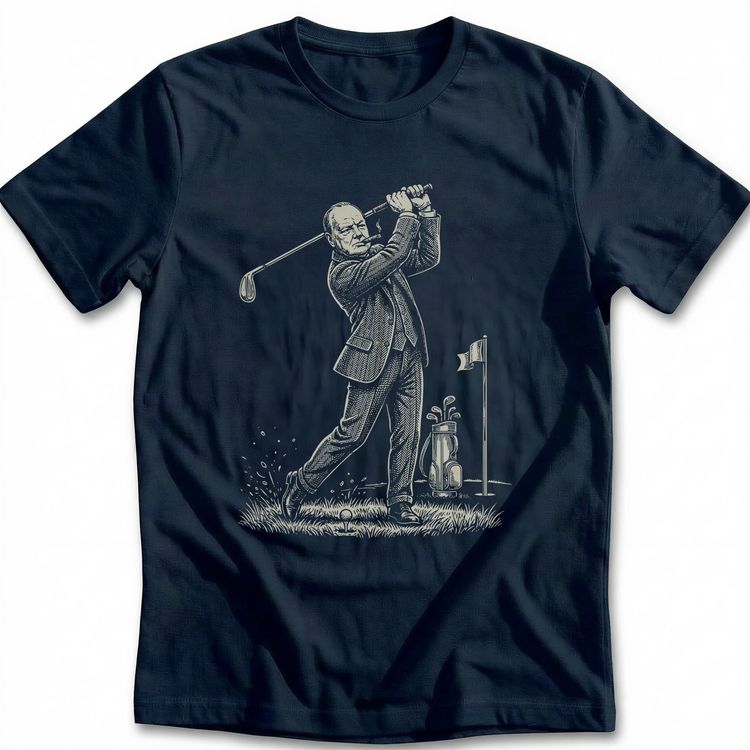 WINSTON CHURCHILL GOLF 040 T-Shirt US