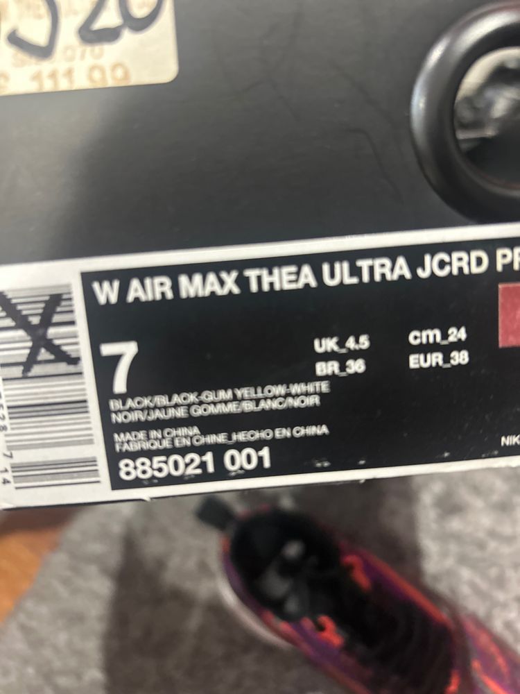 W Air Max Thea Ultra Jcrd Pr Sneakers image 3