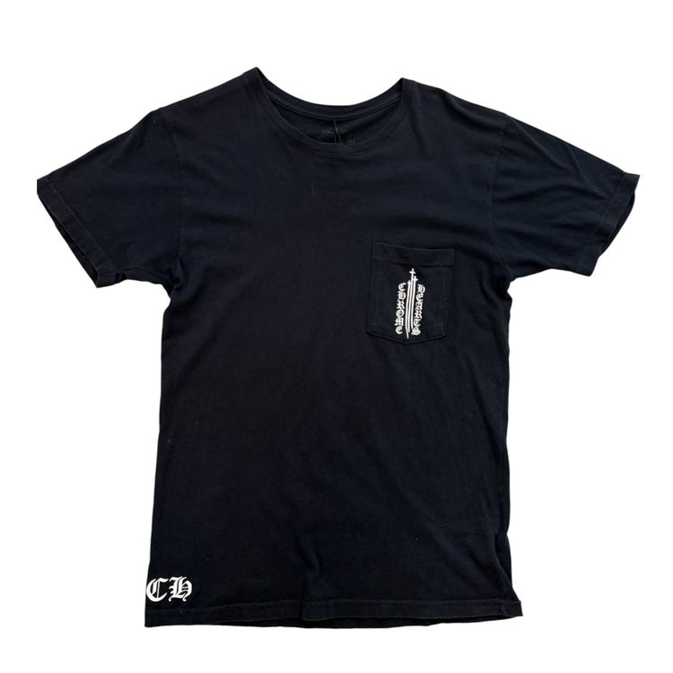 Chrome Hearts Pocket Tri Cross T Shirt black - M