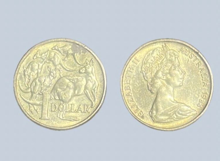 Australia 1984 QEII 1 dollar bronze coin - XF