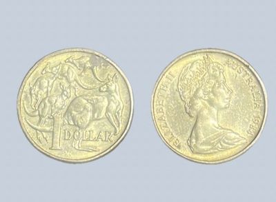 Australia 1984 QEII 1 dollar bronze coin - XF