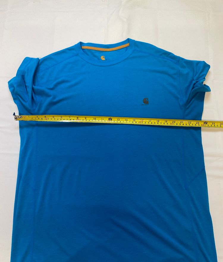 Carhartt Workwear Short Sleeve T-Shirt | Electric Blue Chest Logo Tee image 9
