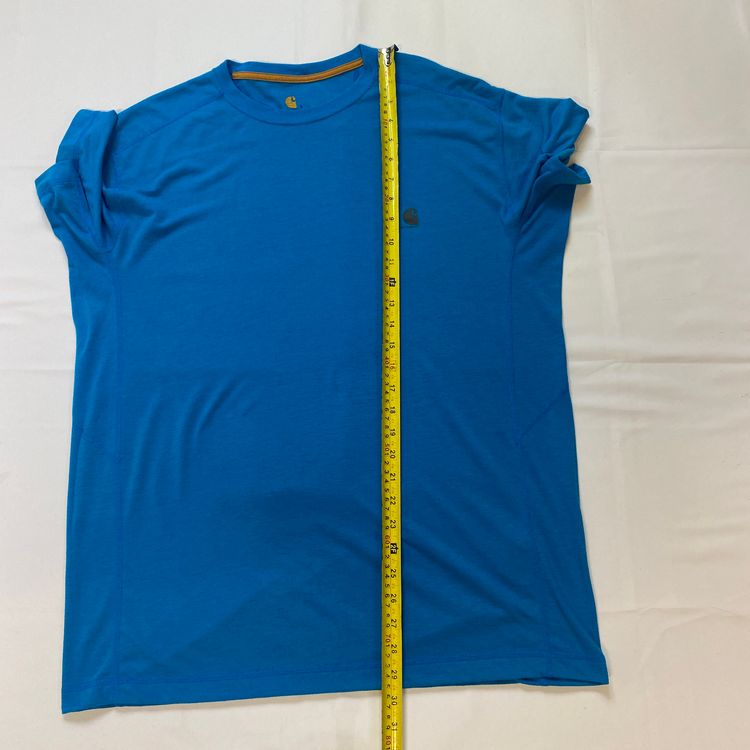 Carhartt Workwear Short Sleeve T-Shirt | Electric Blue Chest Logo Tee image 10