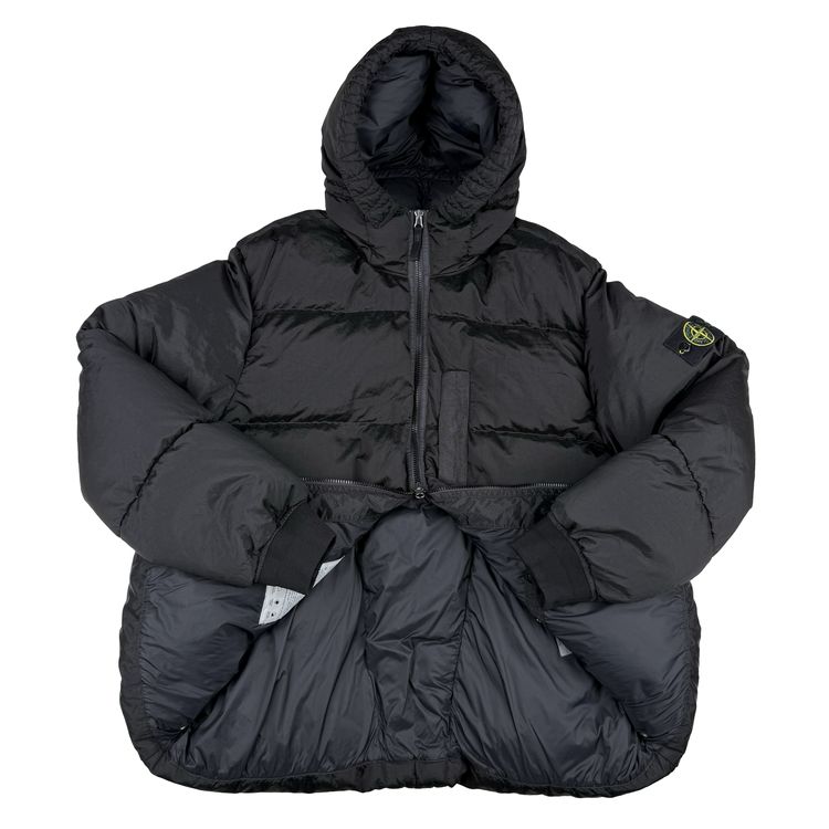 Stone Island 2022 Black Nylon Metal Econyl Down Puffer Jacket - 3XL image 3