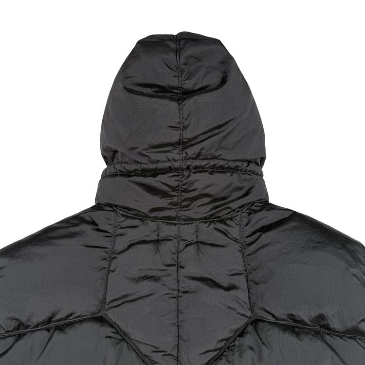 Stone Island 2022 Black Nylon Metal Econyl Down Puffer Jacket - 3XL image 4