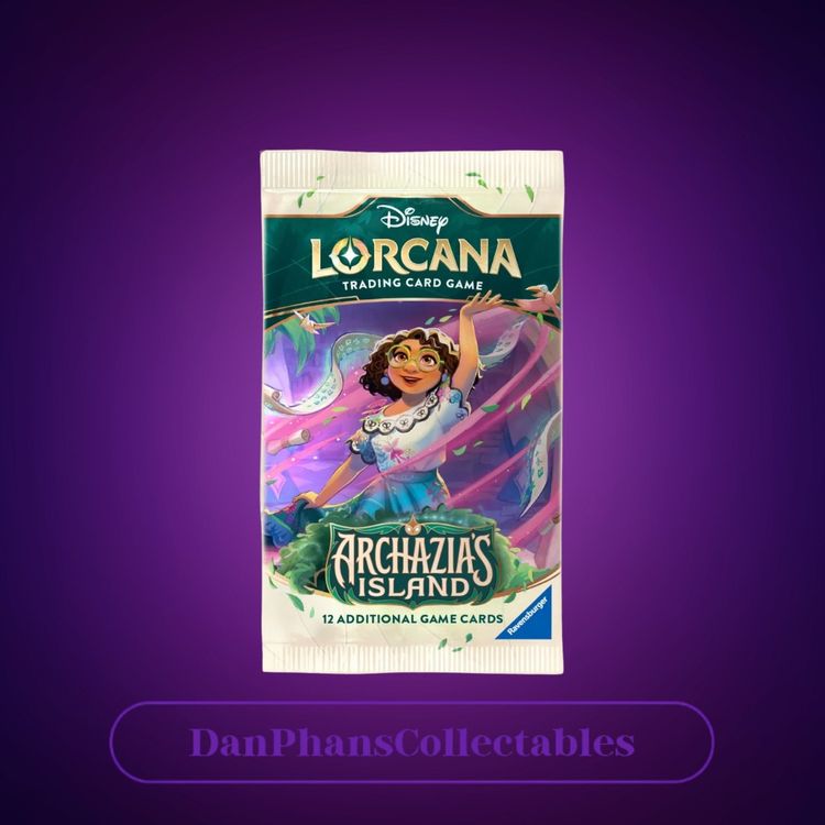 Disney Lorcana Archazia'S Island Booster Pack