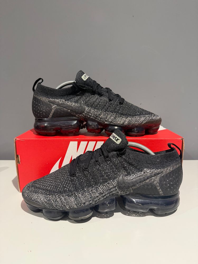 Nike Air VaporMax 2 Black Dark Grey – UK 8.5 image 1