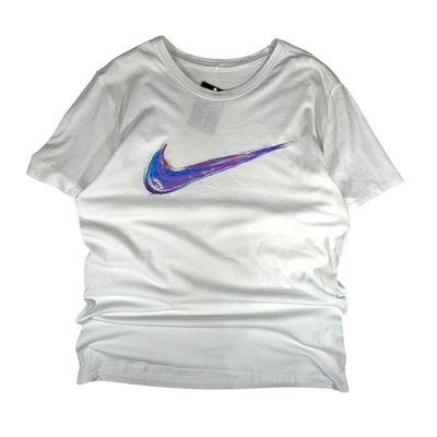 Nike big logo tee (L)