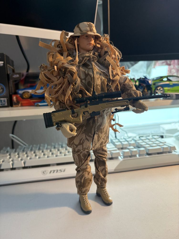 Other Camouflage Military Action Figure With Sniper Rifle product image