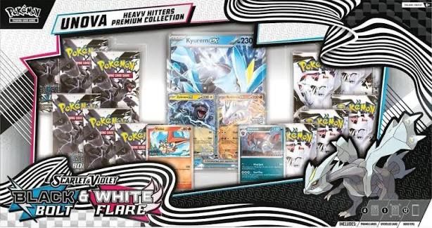 Unova Heavy Hitters Premium Collection(RIPPED AS TO BIG TO SHIP)