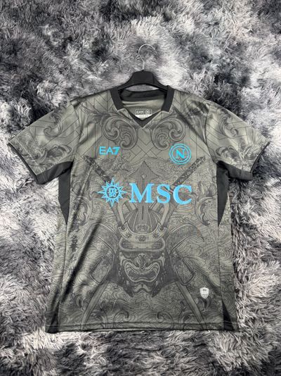 Ea7 Napoli Football Jersey Samurai edizione Limitata