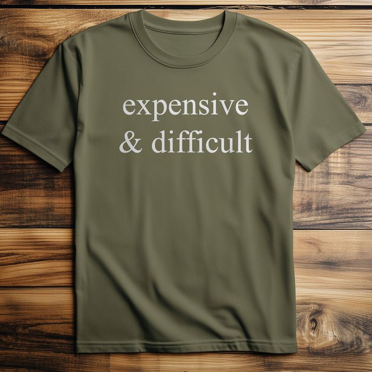 Expensive T-Shirt US image 2