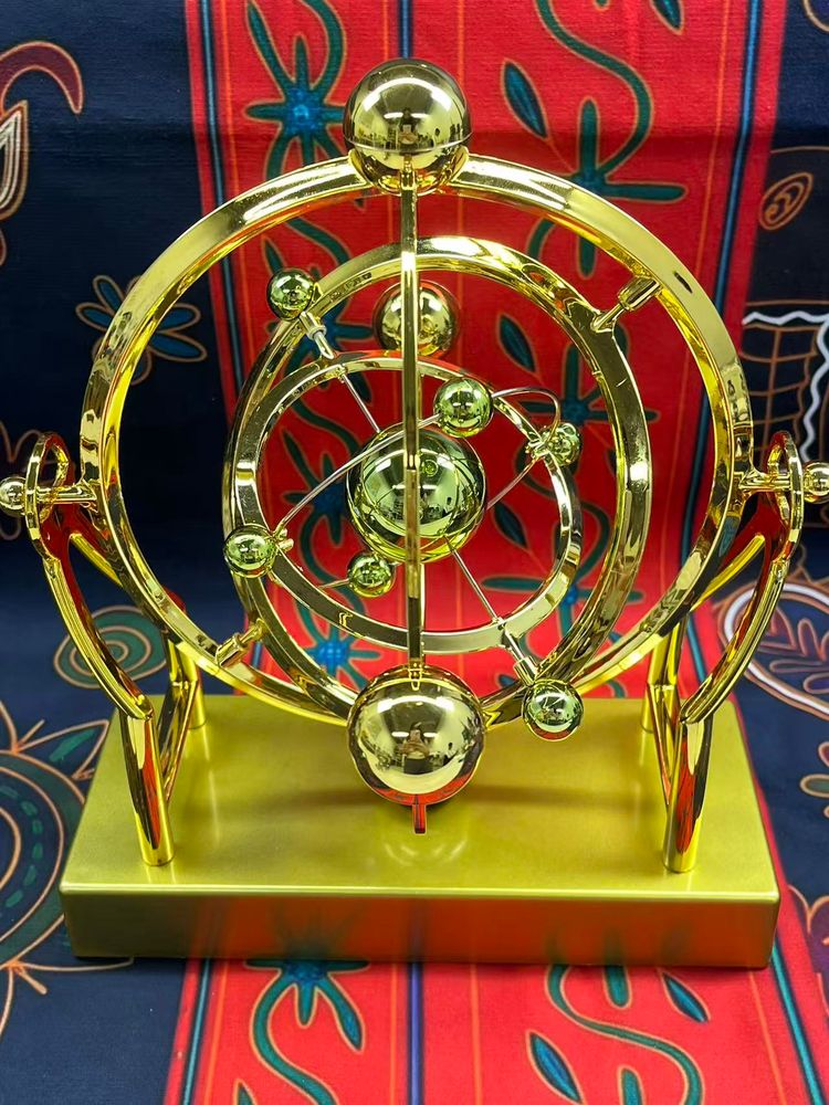 Gold Decorative Kinetic Sculpture image 1