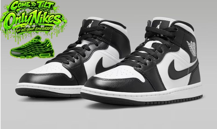 Nike Air Jordan 1 Mid Panda 🐼 uk size 9