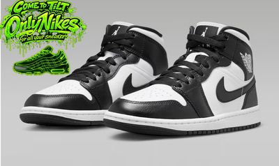 Nike Air Jordan 1 Mid Panda 🐼 uk size 9
