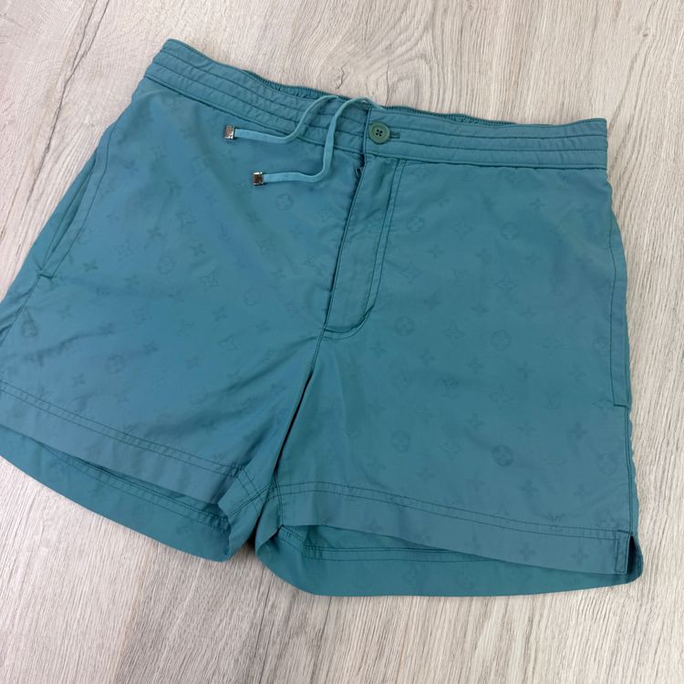 Immagine di Louis Vuitton Men’s Baby Blue Swim Shorts - Small 8
