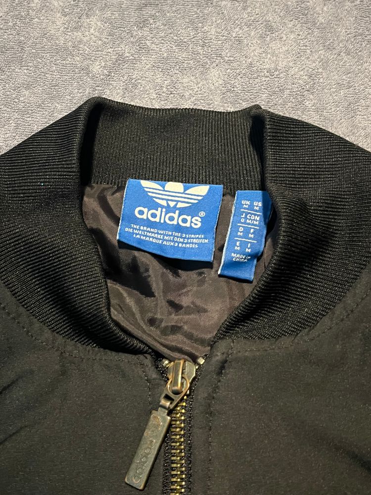 Adidas Black Bomber Jacket image 5