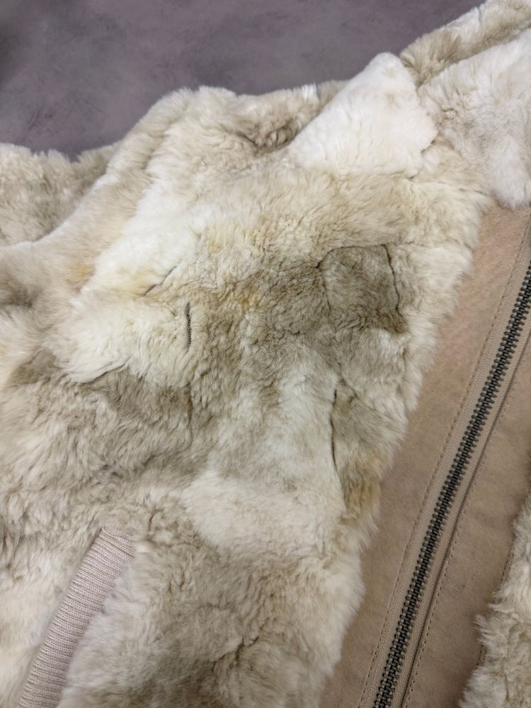 Faux Fur Bomber Jacket (UK12) image 9