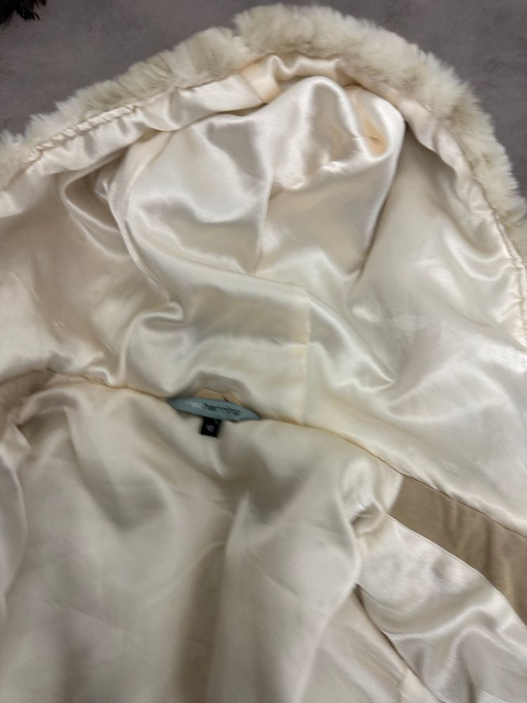 Faux Fur Bomber Jacket (UK12) image 2