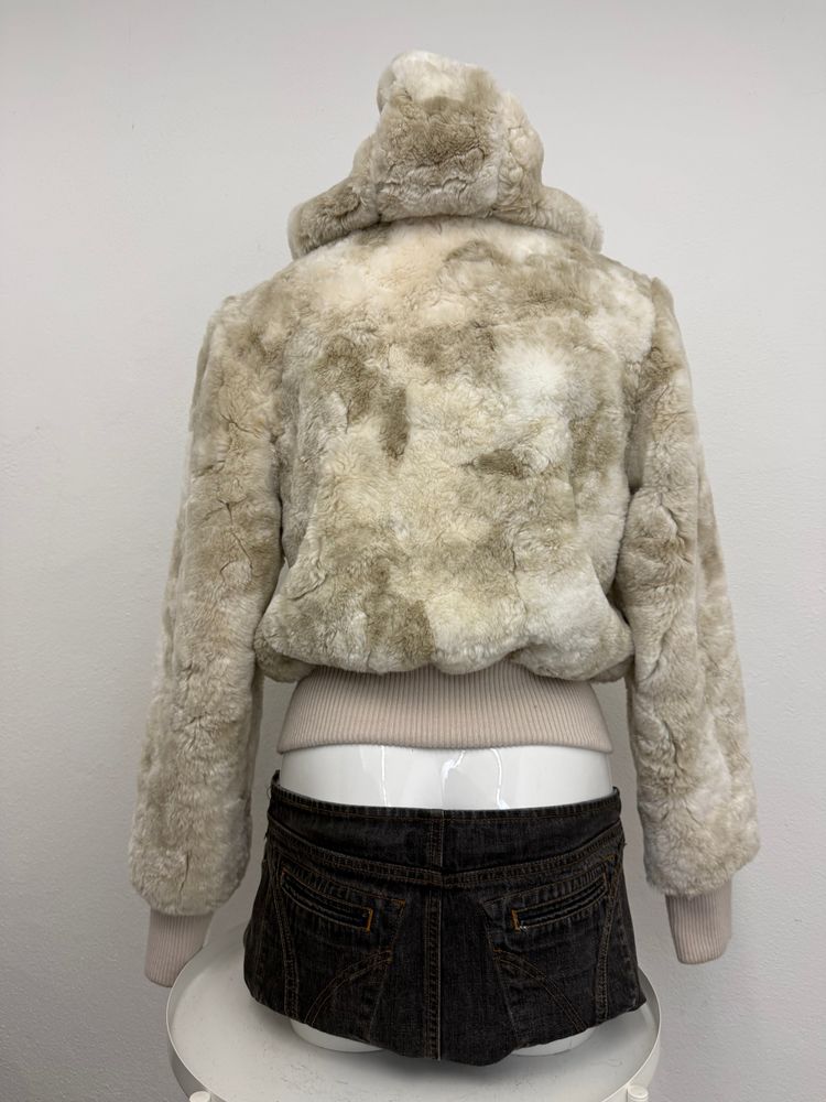 Faux Fur Bomber Jacket (UK12) image 16