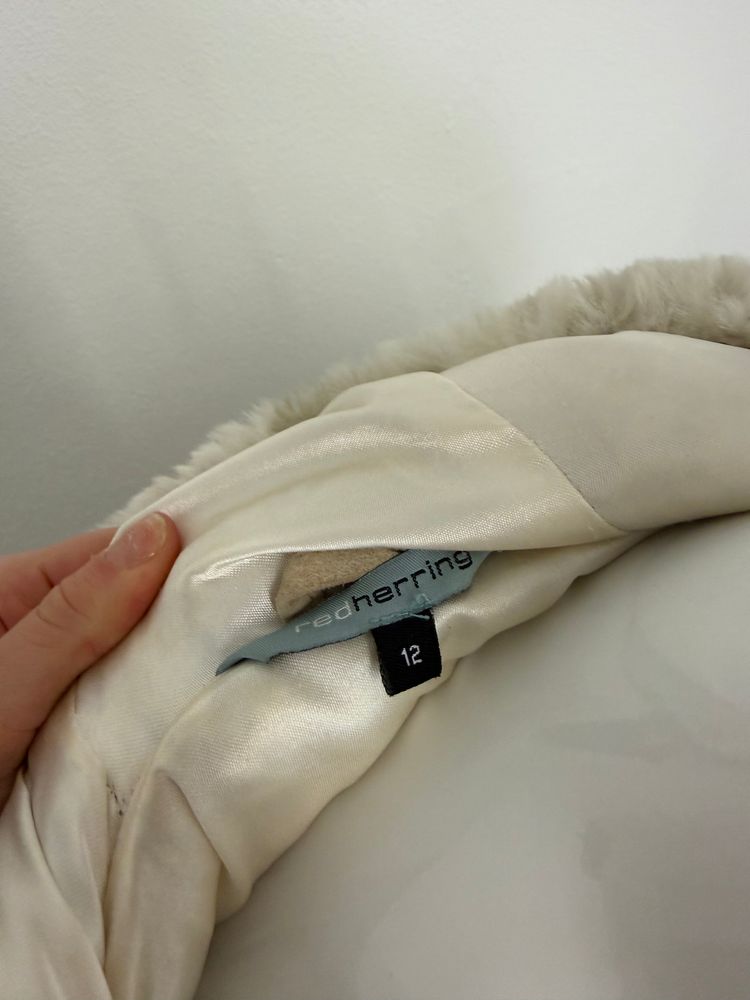 Faux Fur Bomber Jacket (UK12) image 14
